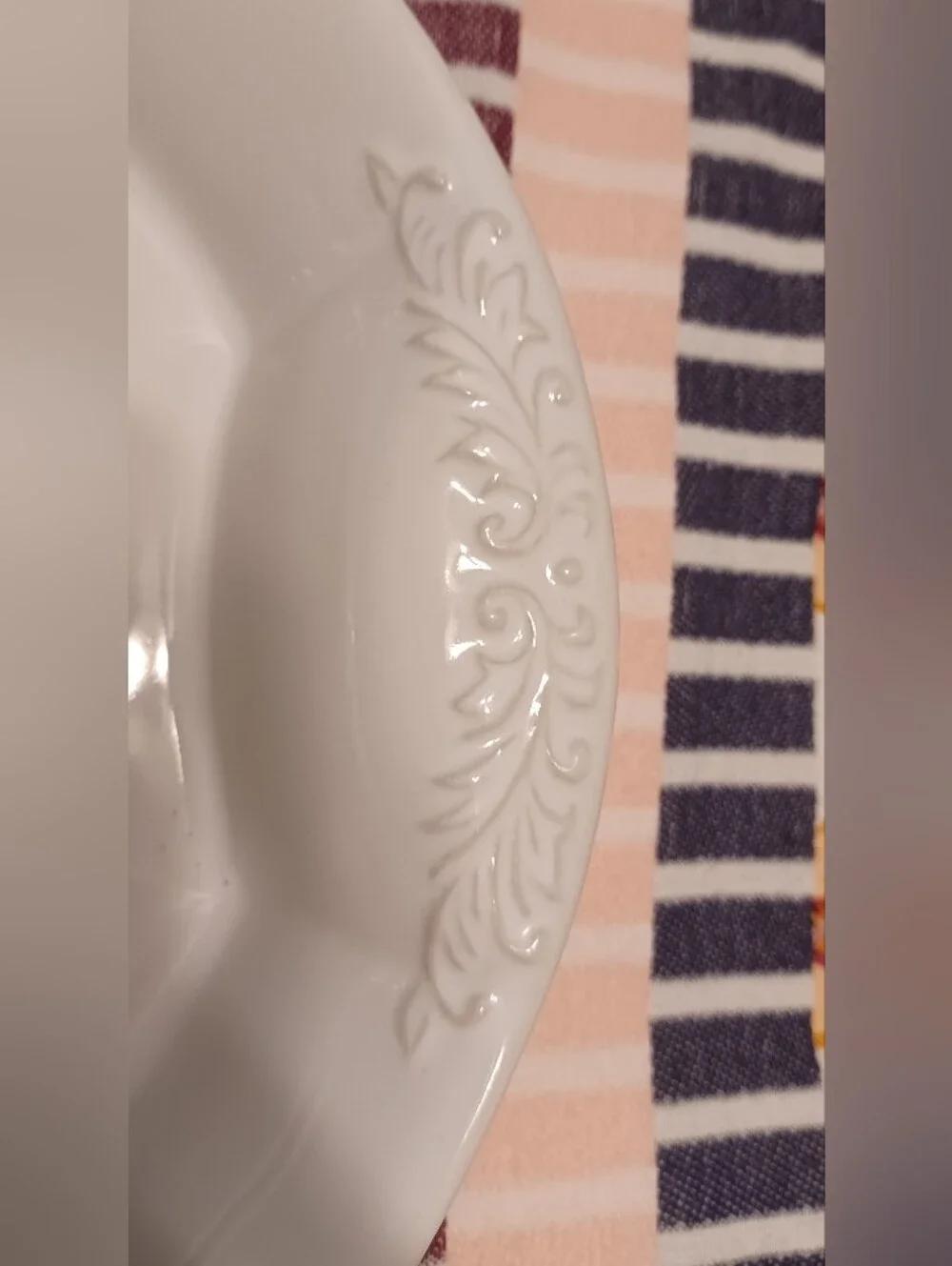 Sur La Table White Stoneware Oven-to-Table Dish